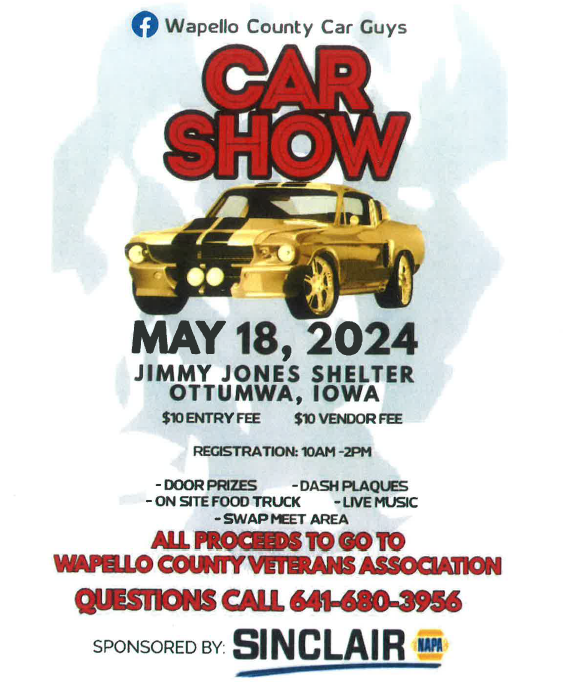 Wapello Car Guys Show 2024